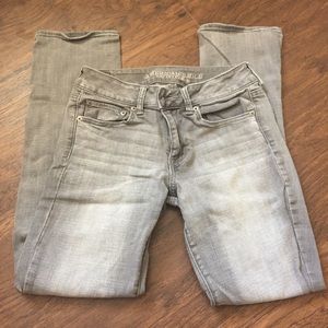 American Eagle straight jeans in Gray